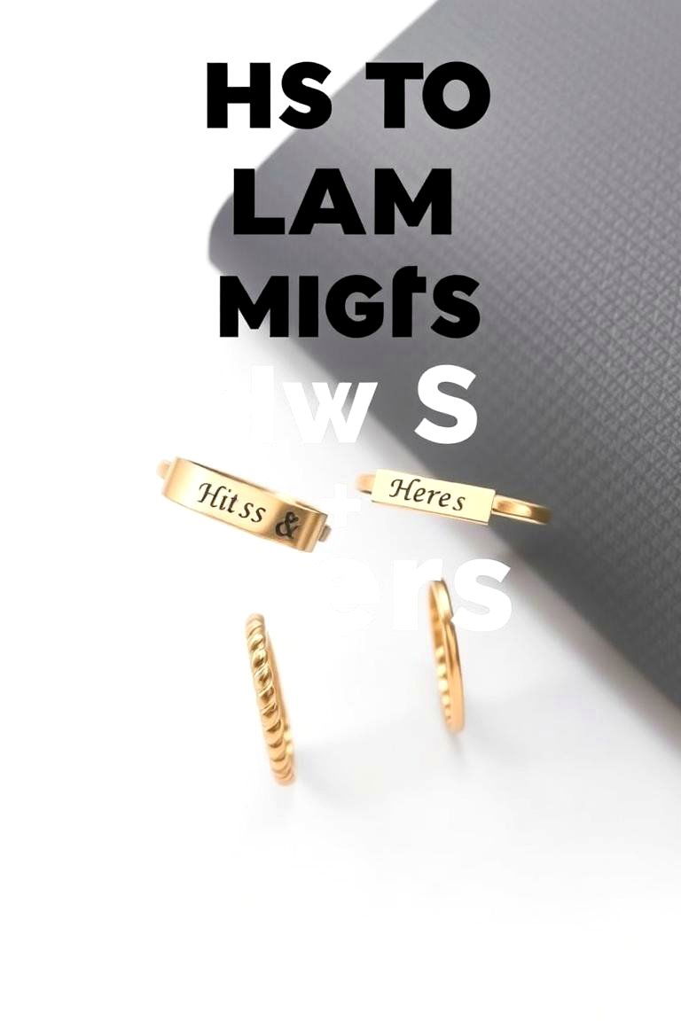 His and Hers Matching Accessories - 24 Wedding Anniversary Gift Ideas