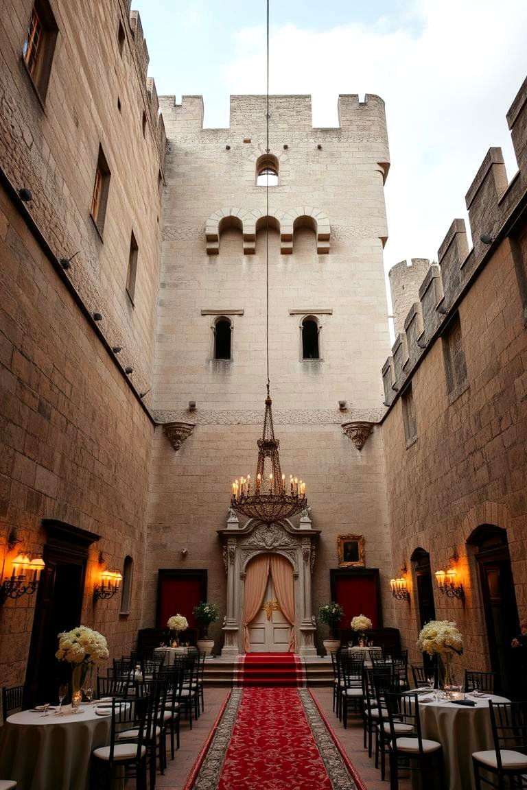 Historic Castle Wedding - 24 Destination Wedding Ideas