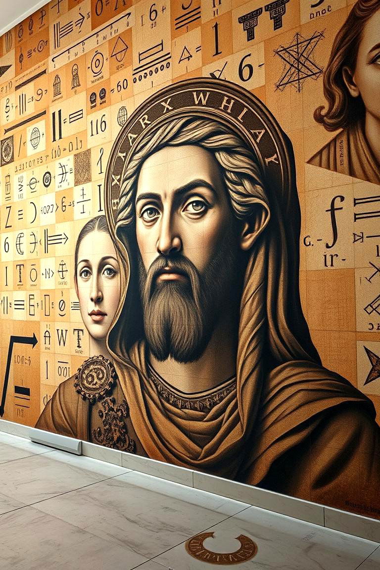 Historical Math Milestones - 24 Math Mural Ideas