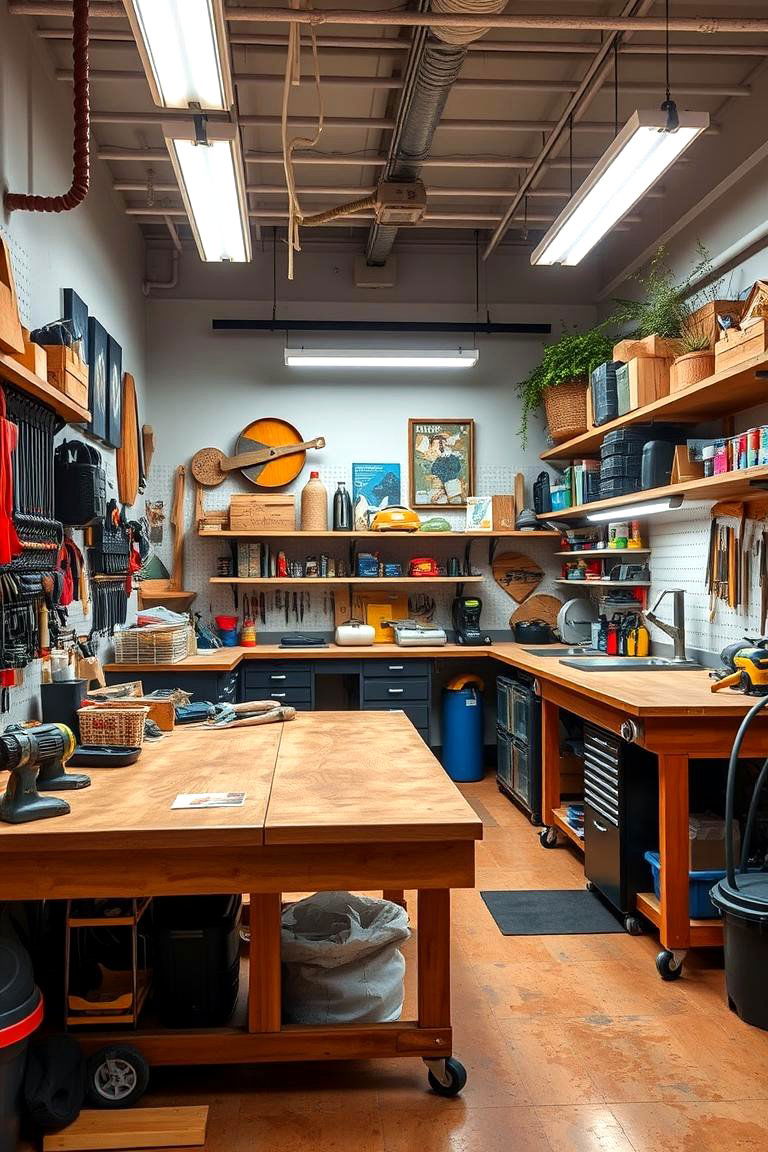 Hobbyist Workshop - 24 bonus room ideas