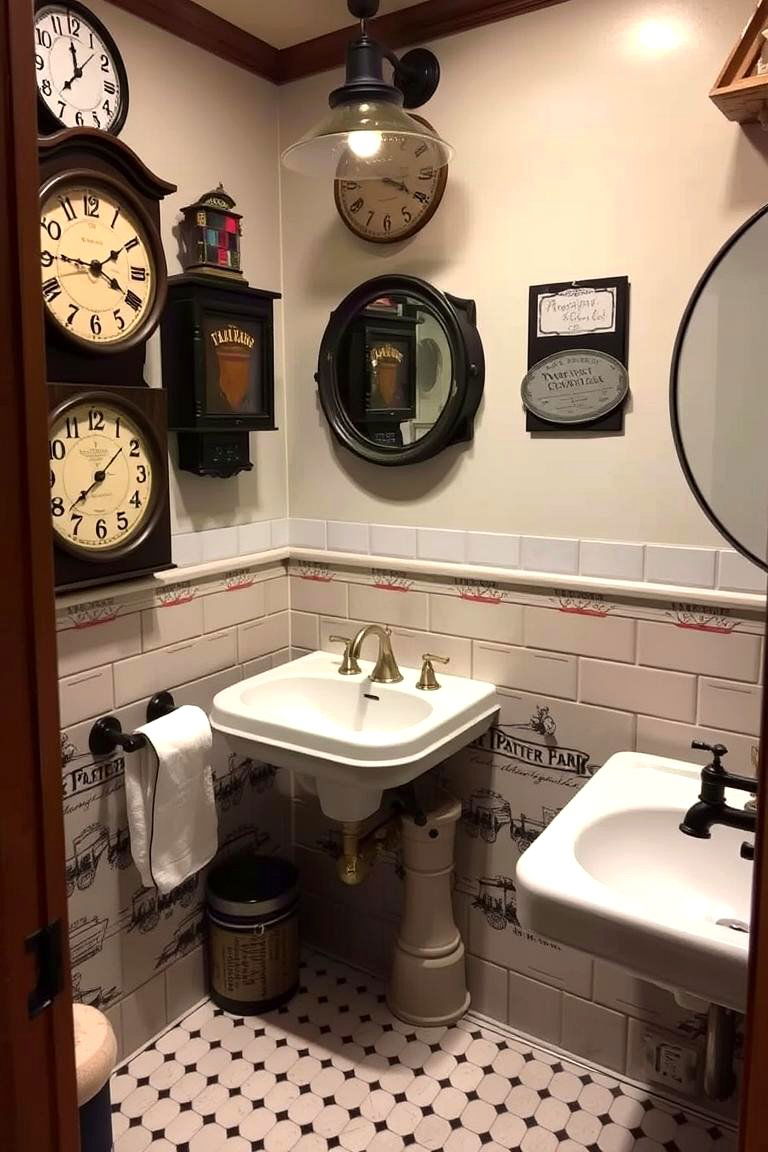 Hogwarts Express Elements - 24 Harry Potter Bathroom Ideas