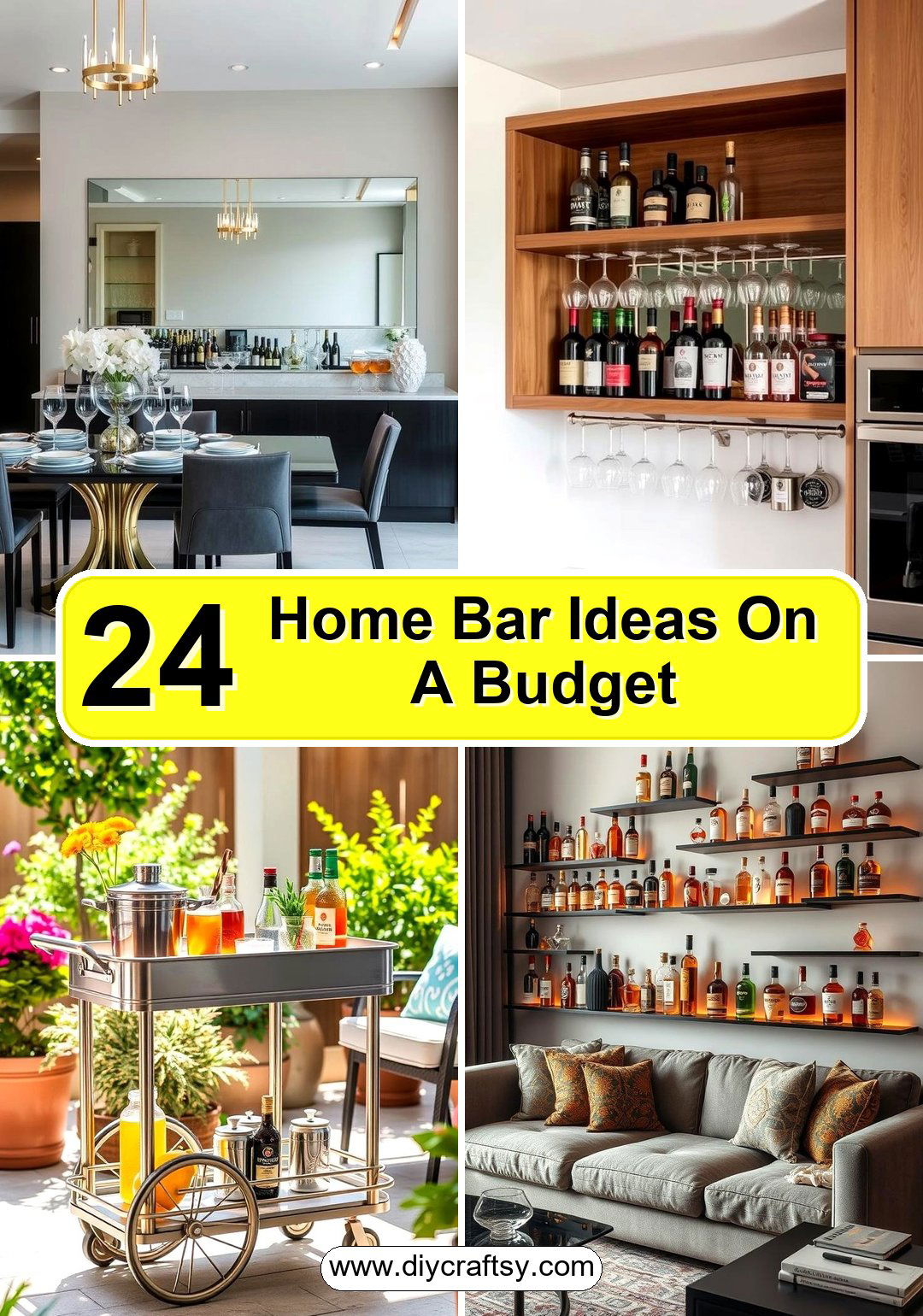 Home Bar Ideas On A Budget