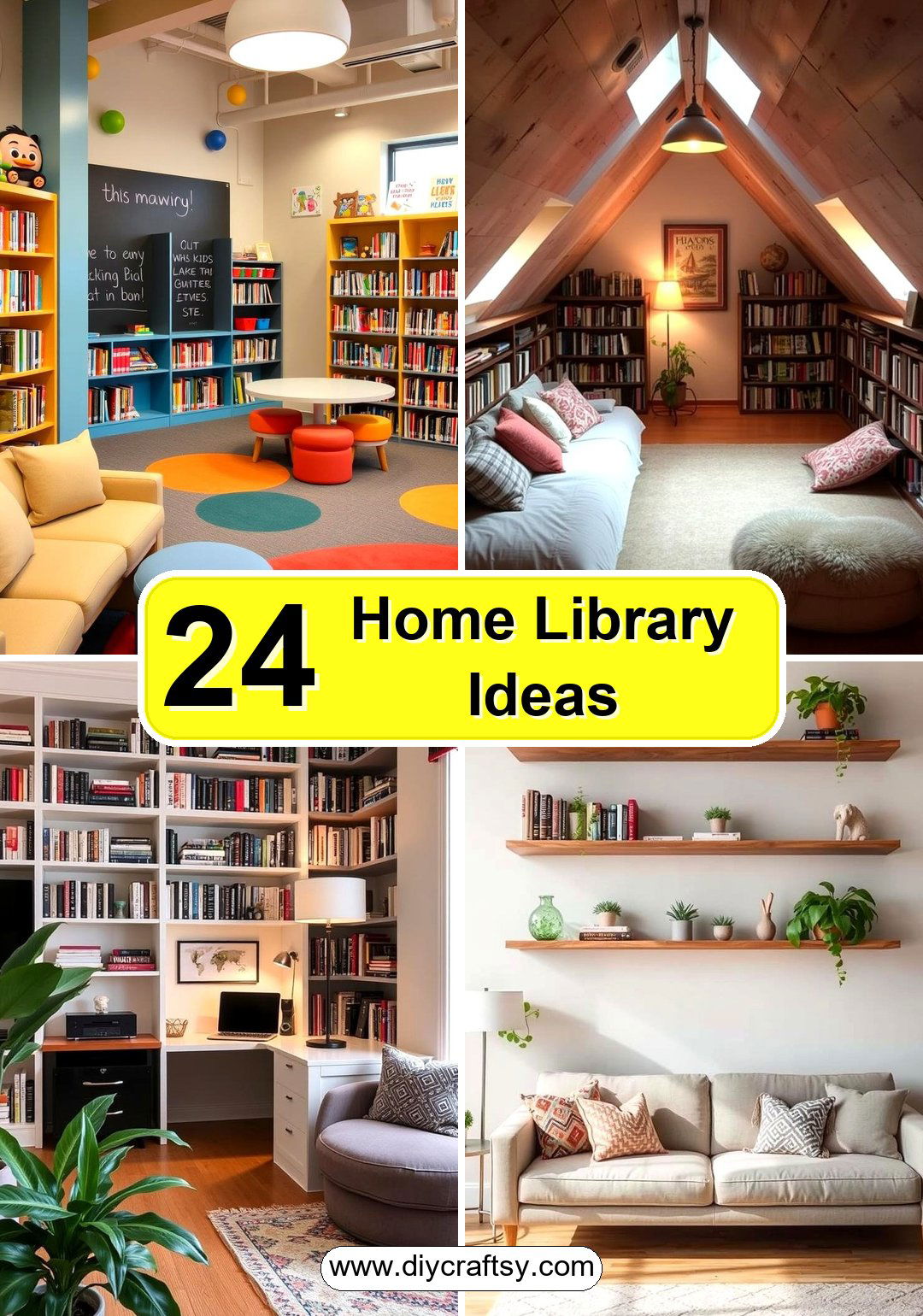 Home Library Ideas