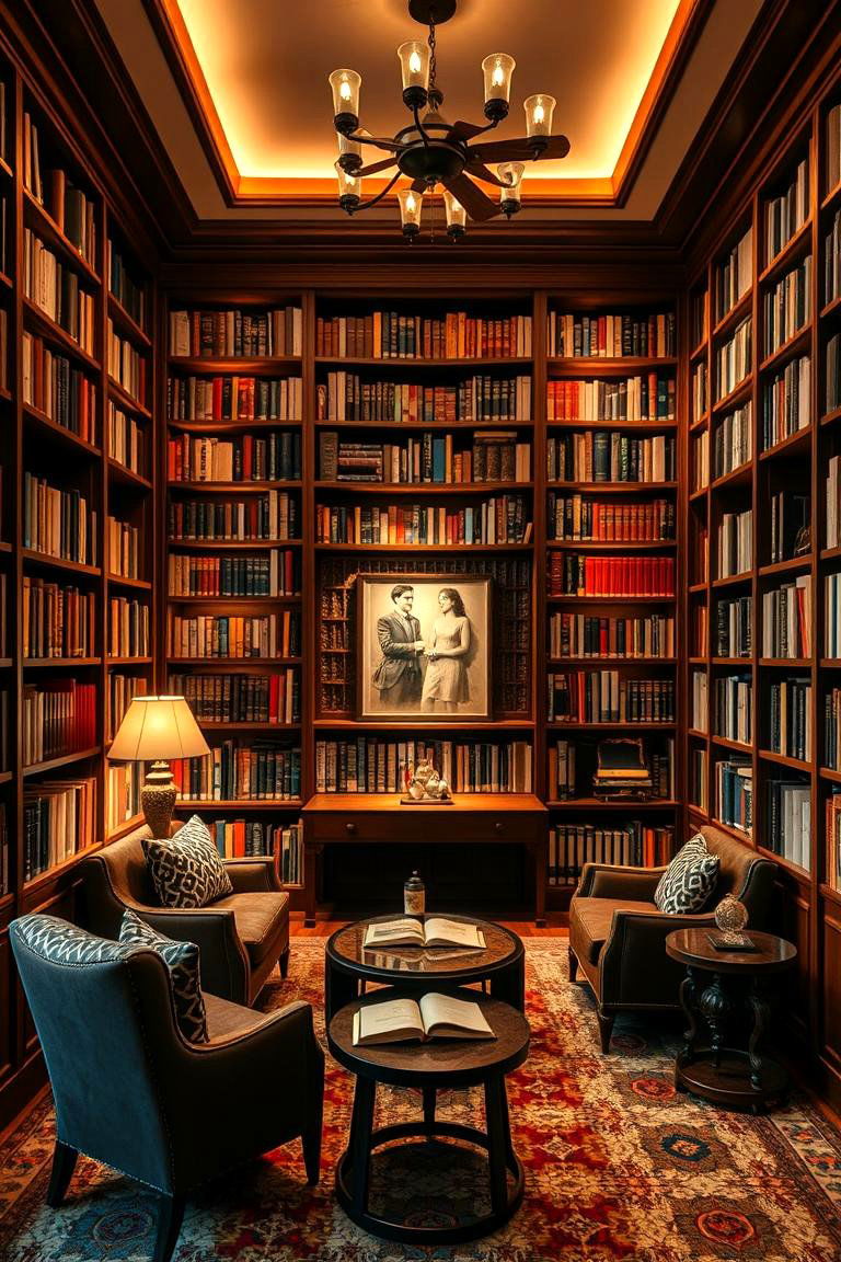Home Library Oasis - 24 Homeschool Room Ideas