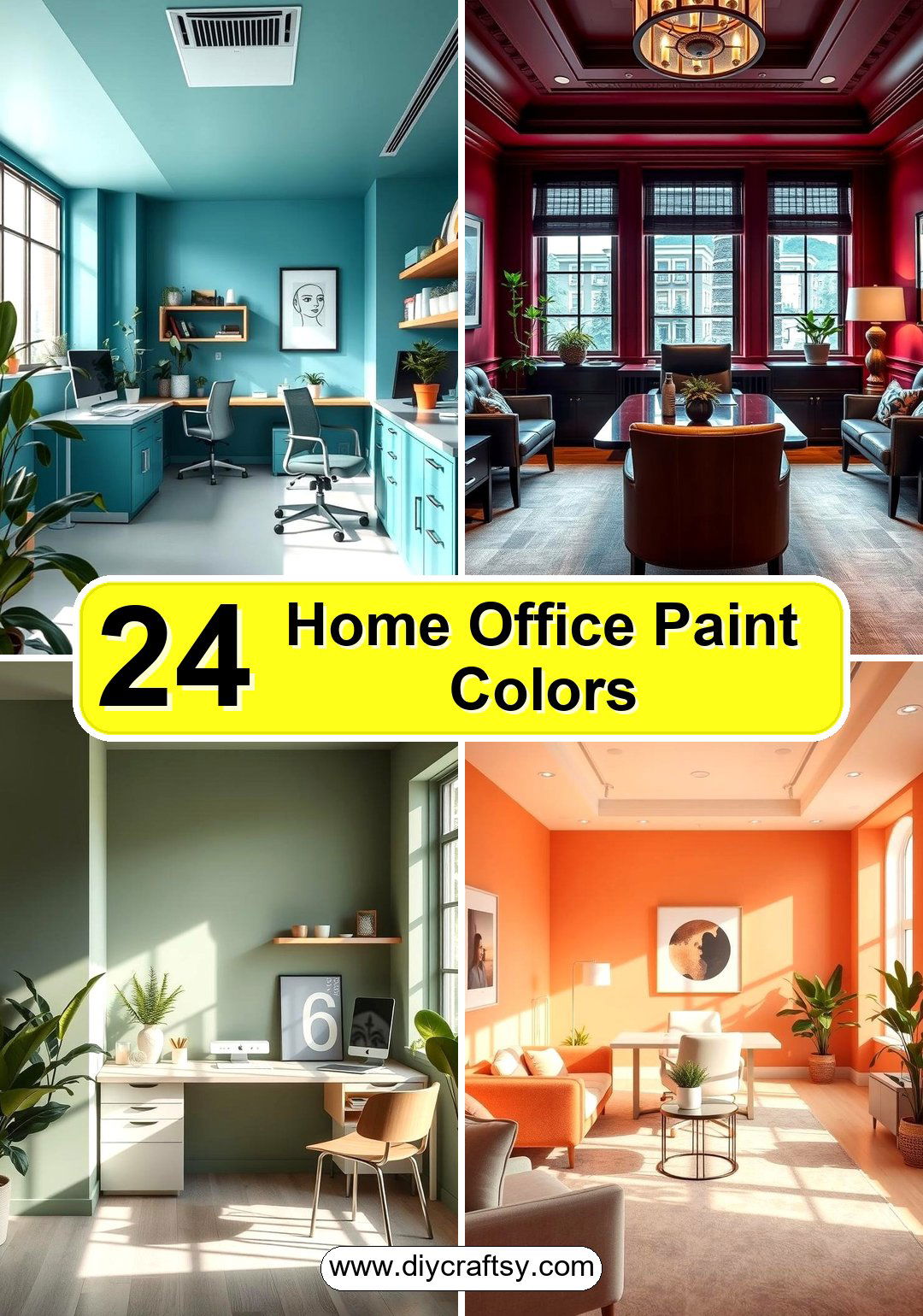 Home Office Paint Colors