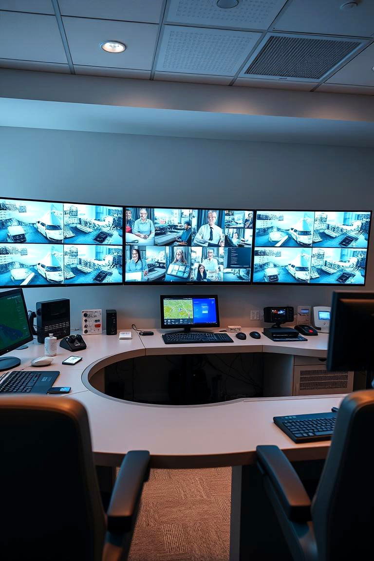 Home Security Command Center - 24 Command Center Ideas
