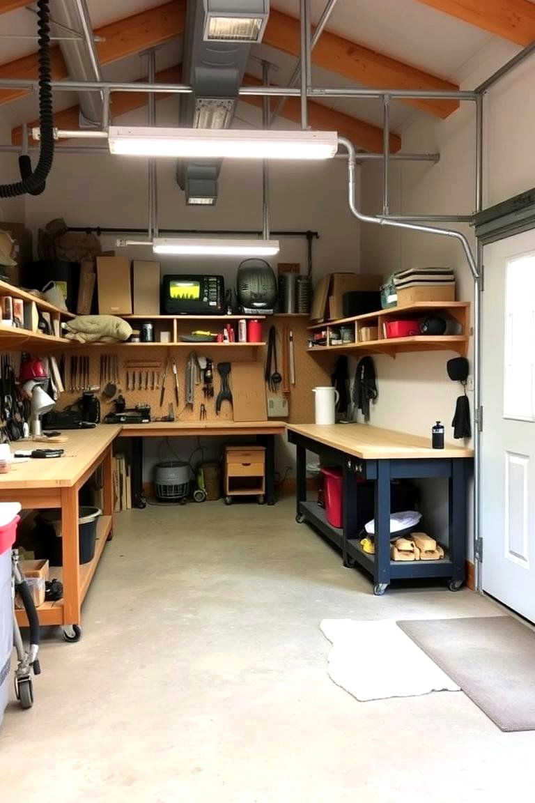 Home Workshop - 24 Spare Room Ideas