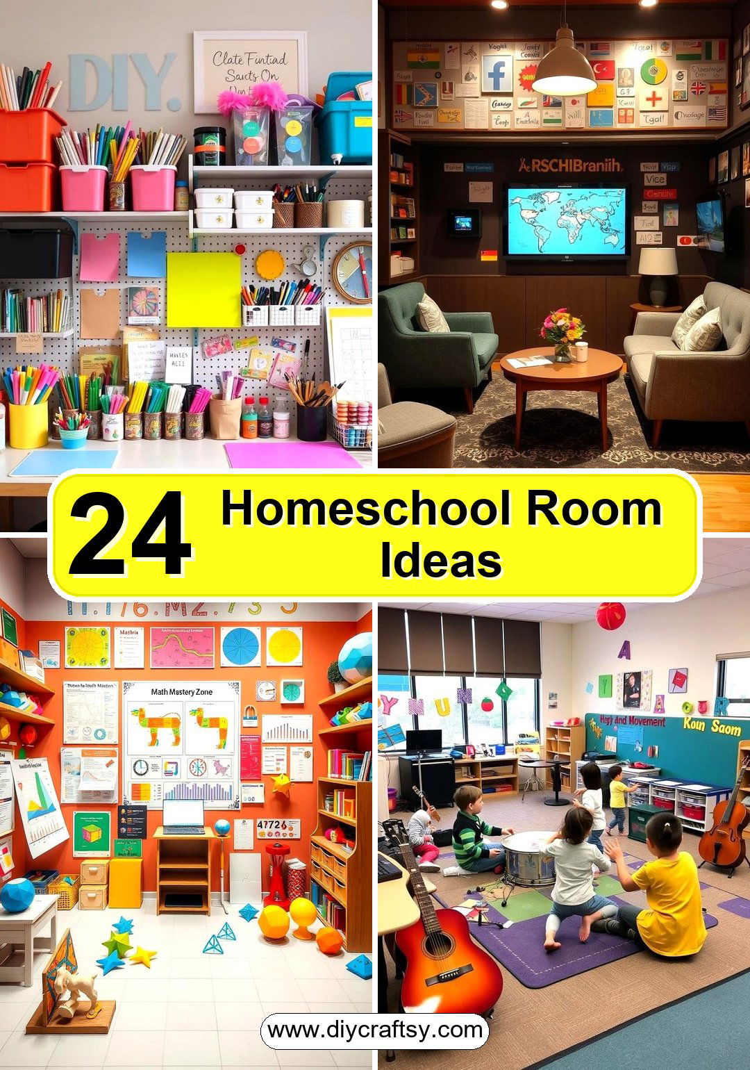 Homeschool Room Ideas