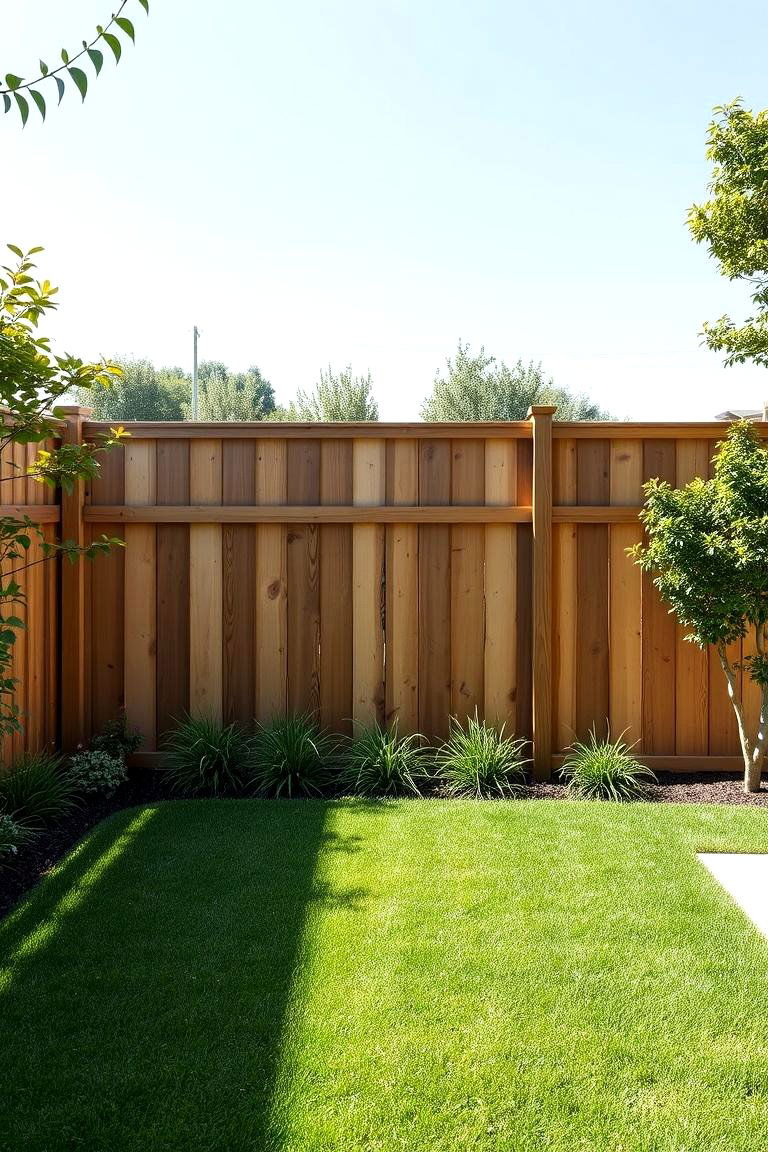 Horizontal Fence with Privacy Screen Extension - 24 Horizontal Fence Ideas