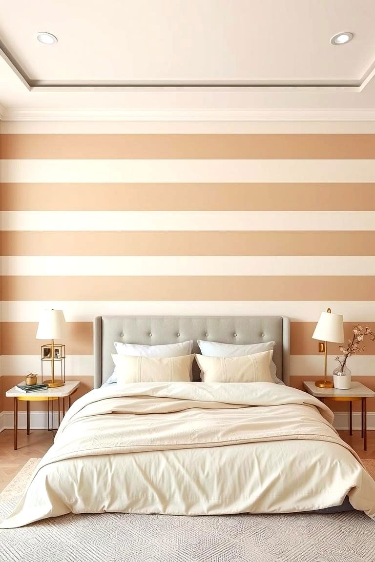 Horizontal Stripes - 24 Wall Texture Ideas