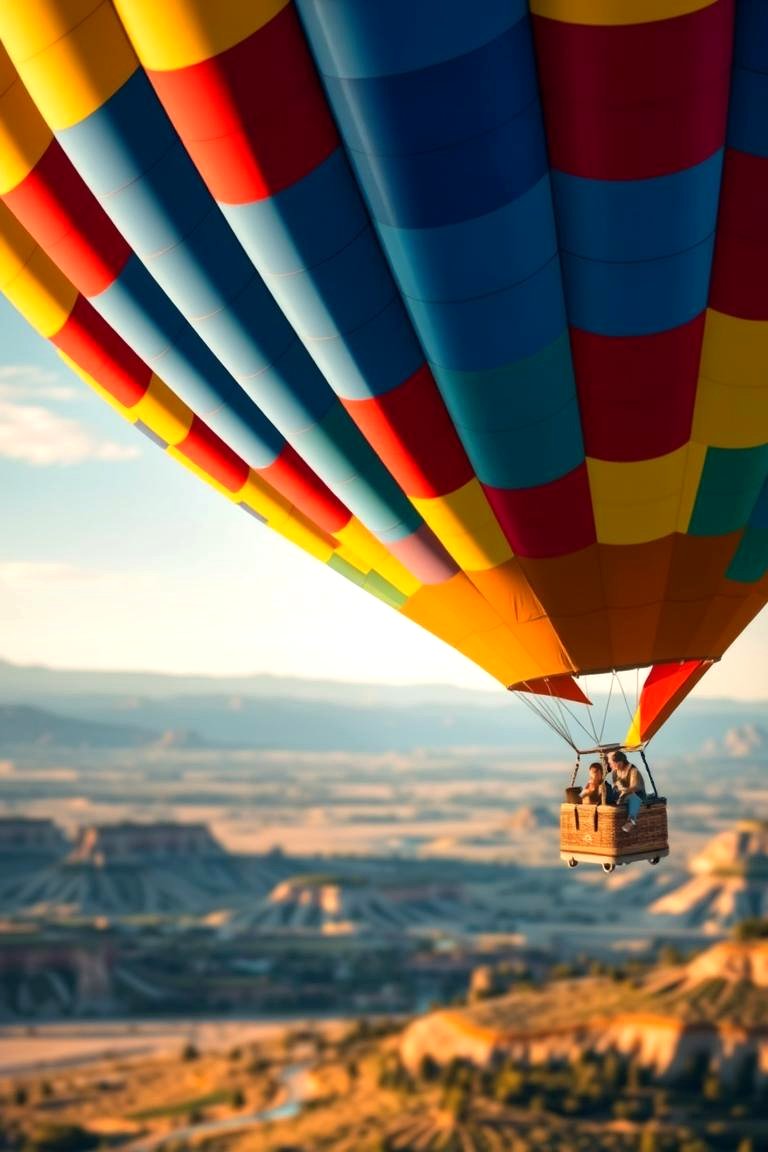 Hot Air Balloon Proposal - 24 Wedding Proposal Ideas