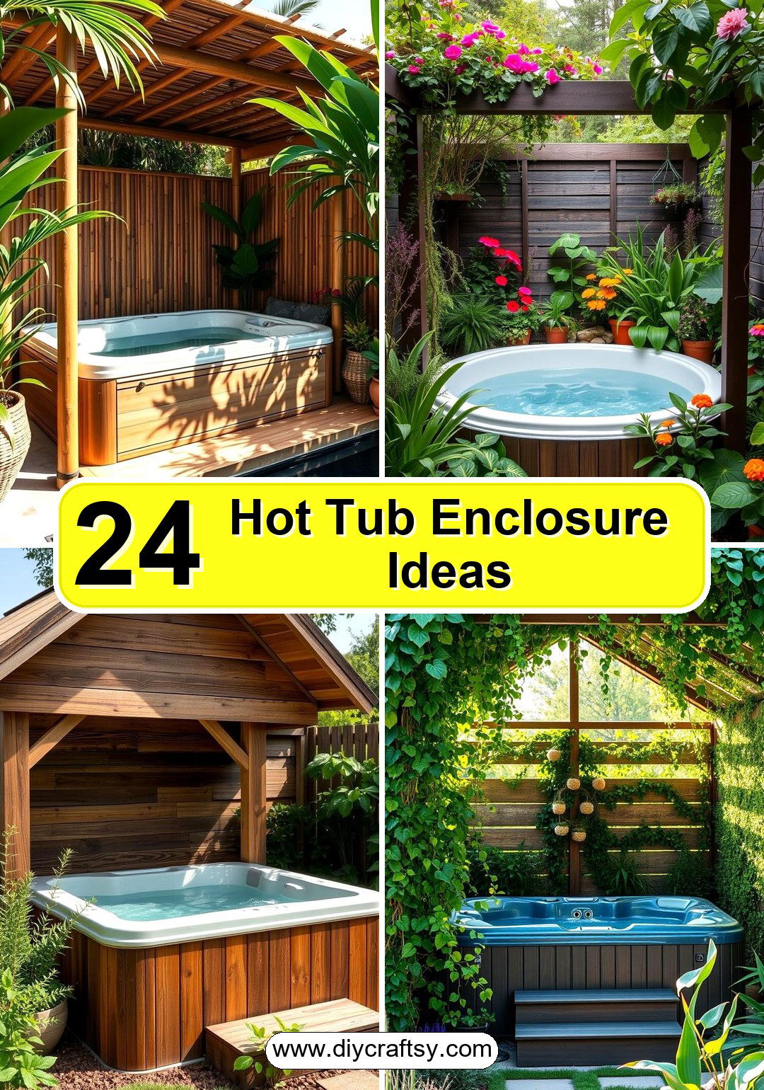 Hot Tub Enclosure Ideas