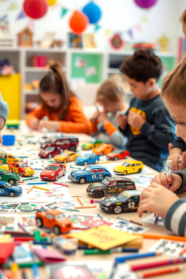Hot Wheels Decorating Contest - 24 Hot Wheels Birthday Party Ideas