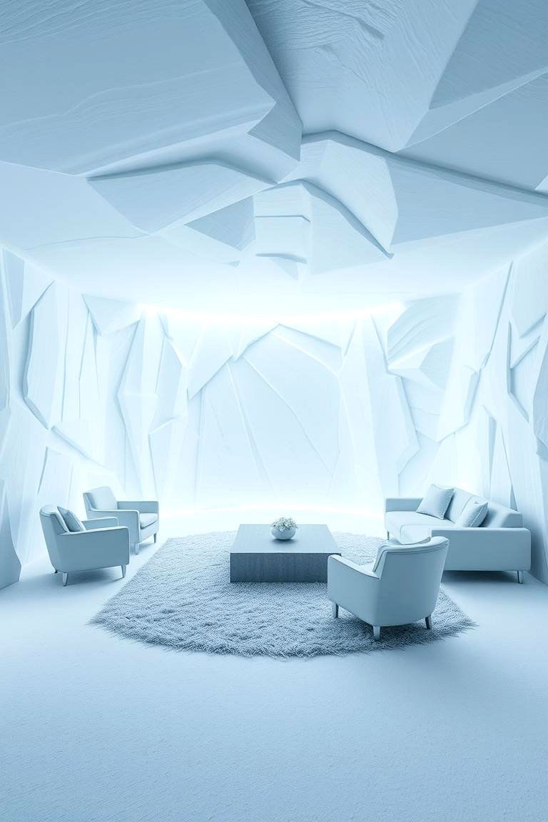 Hoth Inspired Chill Zone - 24 Star Wars Room Ideas