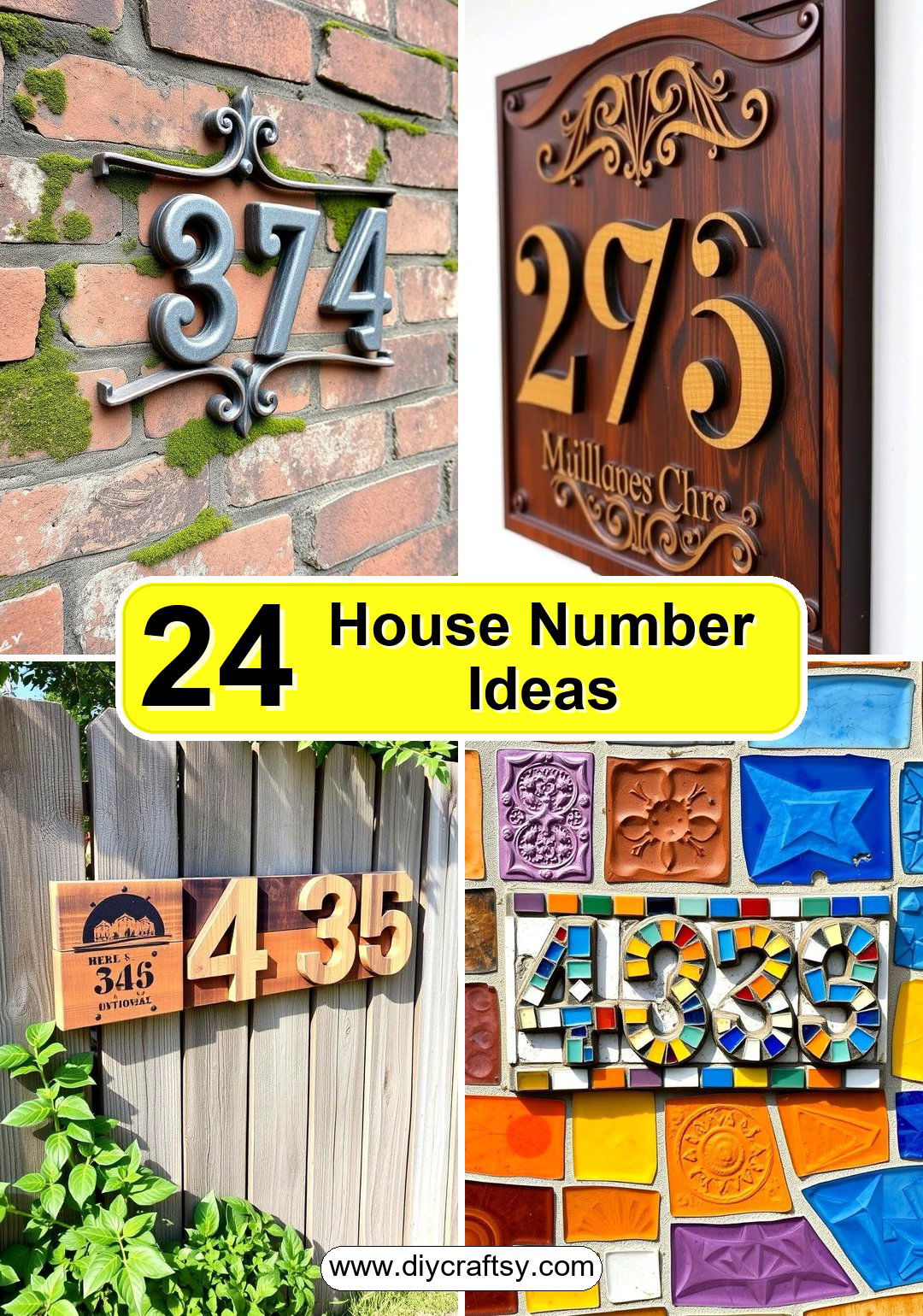 House Number Ideas
