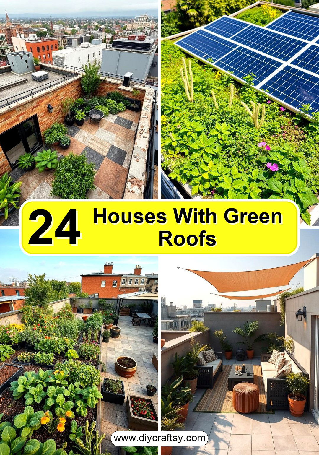 Houses With Green Roofs