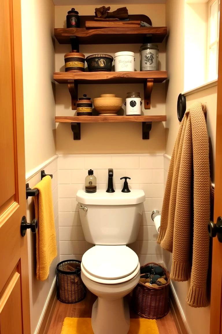 Hufflepuff Homely Charm - 24 Harry Potter Bathroom Ideas