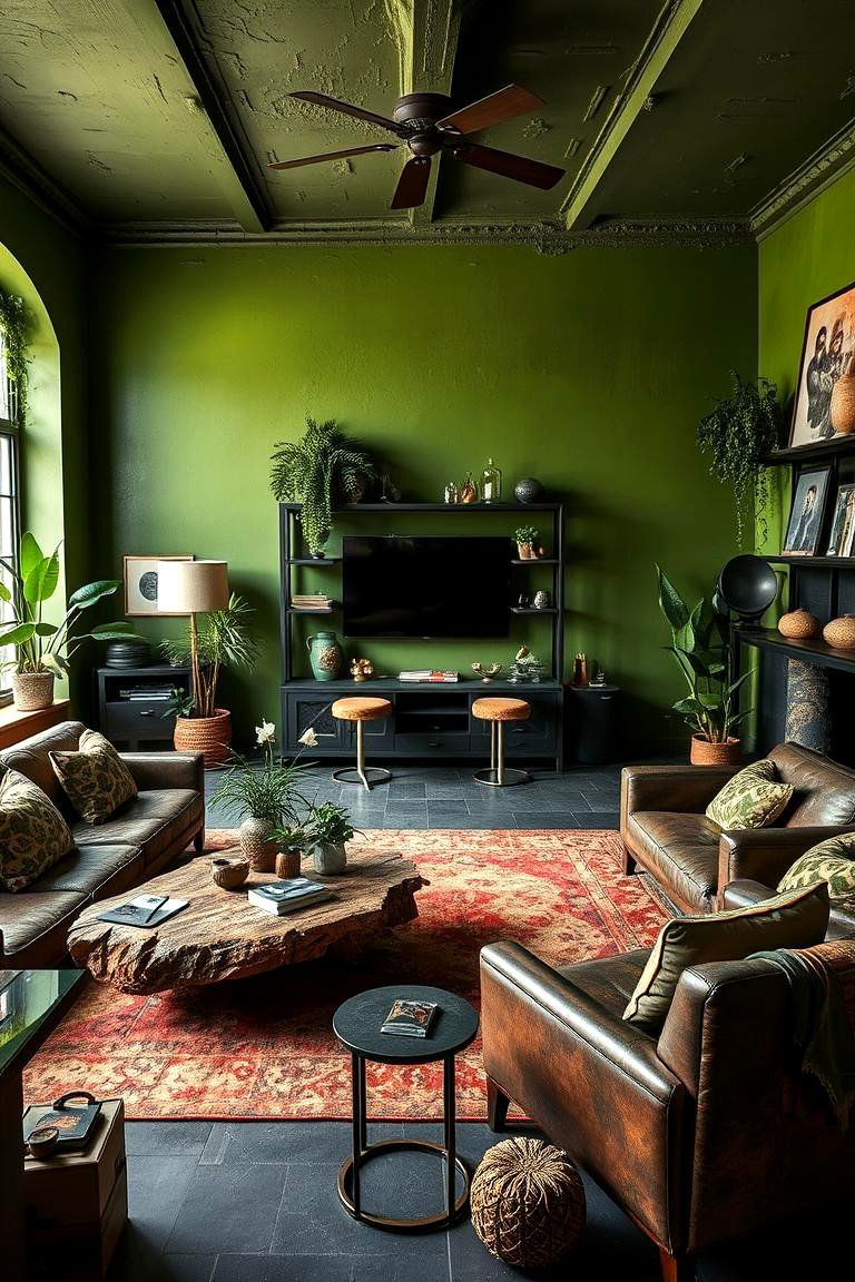 Hulks Bold Energetic Room - 24 Marvel Bedroom Ideas