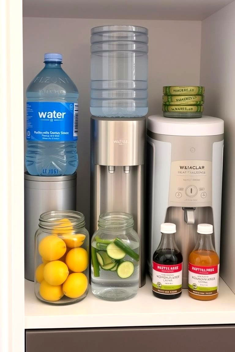 Hydration Station - 24 Mini Bar Ideas