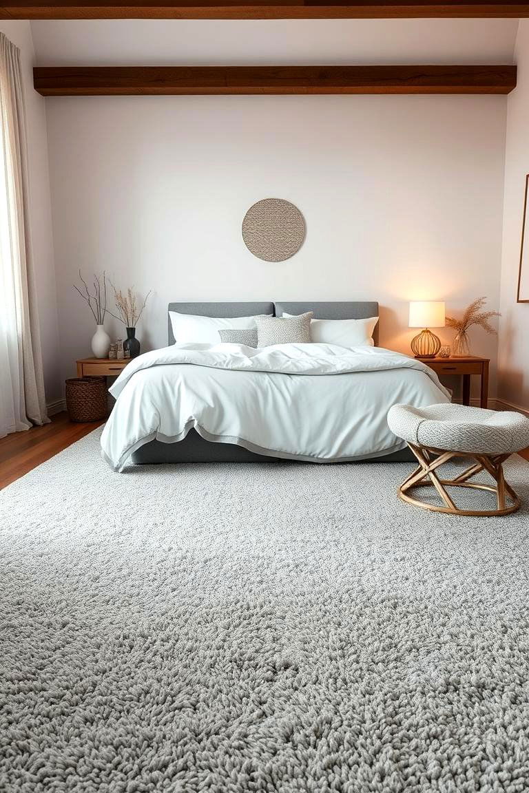Hygge Inspired Carpet - 24 Bedroom Carpet Ideas