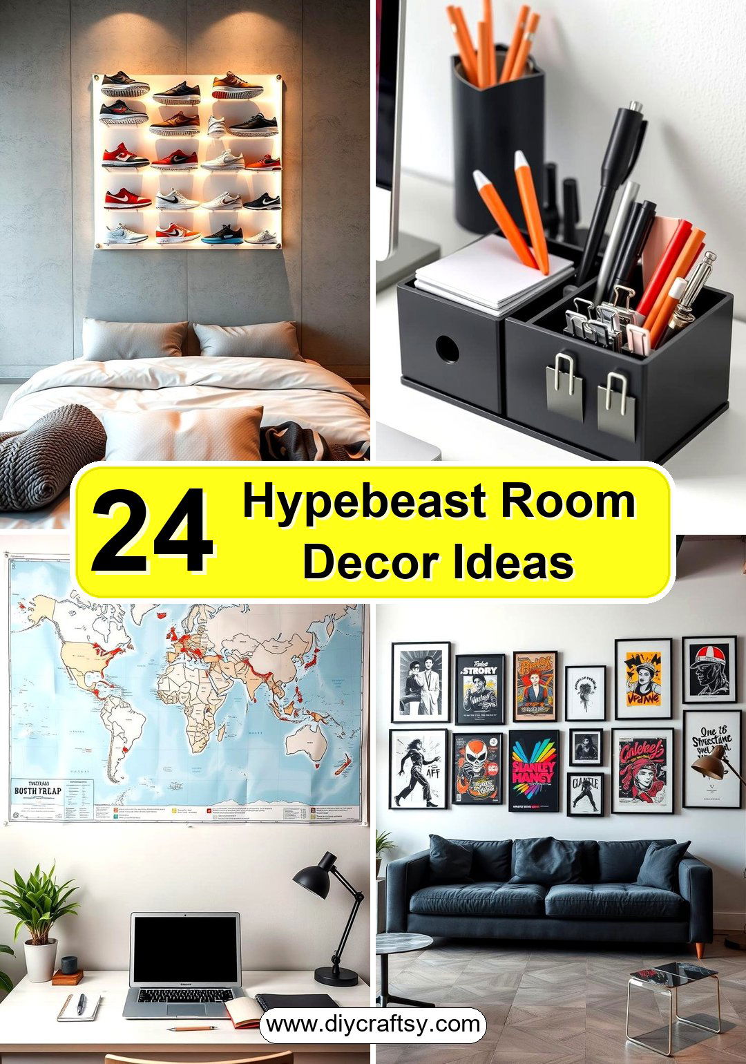 Hypebeast Room Decor Ideas