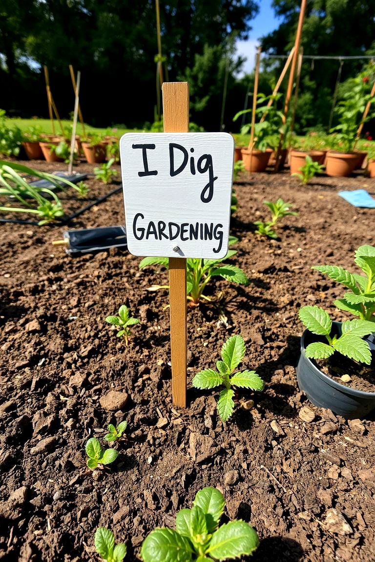 I Dig Gardening - 24 Funny Garden Sign Ideas