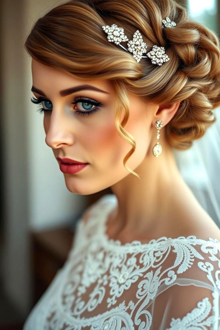 Iconic 1920s Hairstyles - 24 Great Gatsby Wedding Ideas