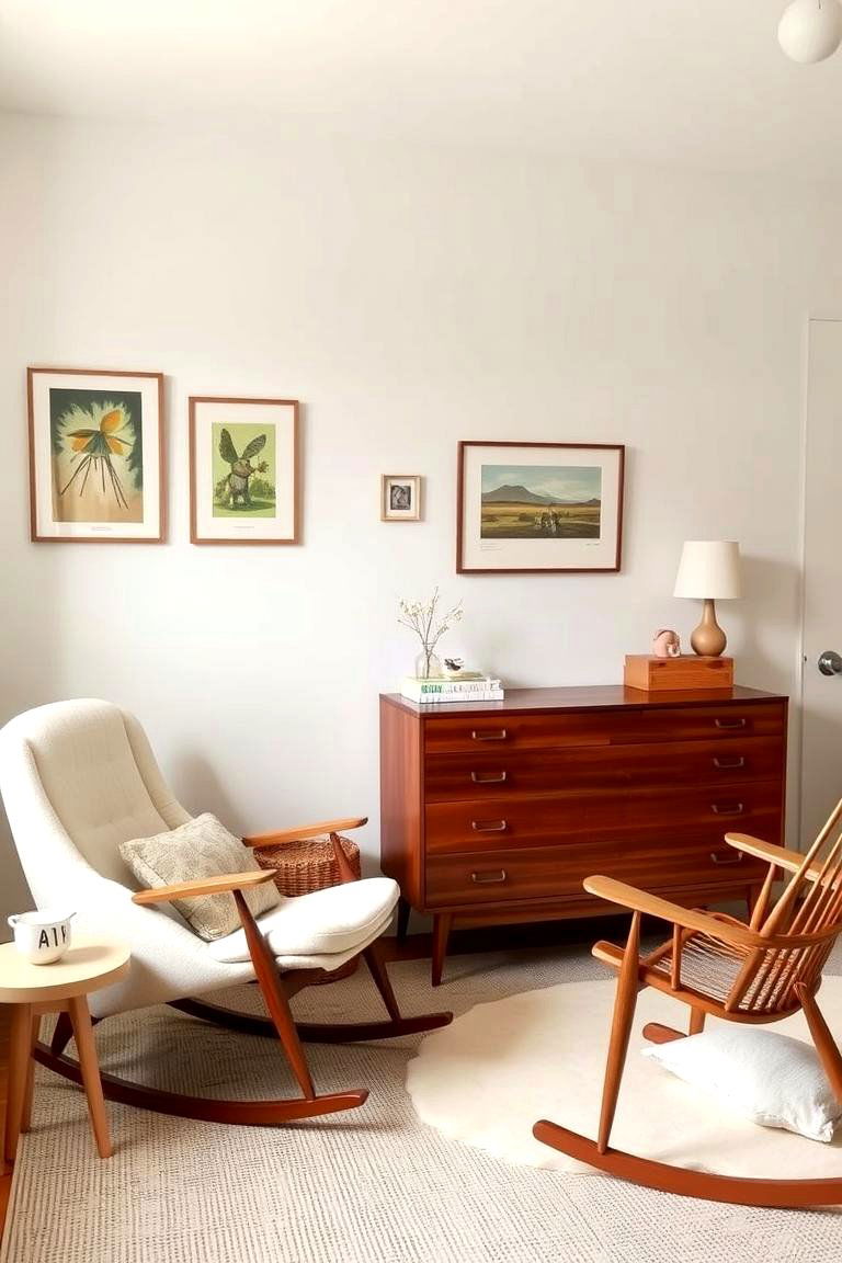 Iconic Mid Century Furniture - 24 Mid-century Modern Nursery Ideas
