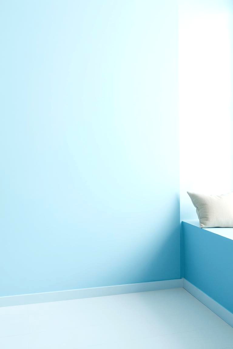 Icy Blue Modernity - 24 Blue Accent Wall Ideas