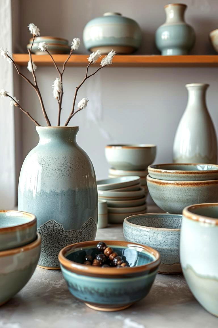 Icy Ceramic Artistry - 24 frozen room decor ideas