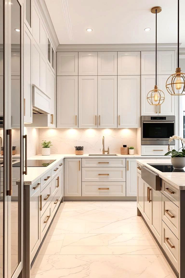 Ideal for Small Kitchens - 24 Floor to Ceiling Kitchen Cabinets
