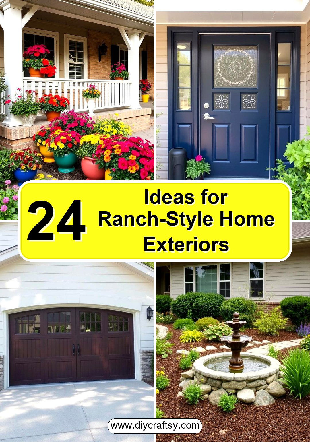 Ideas for Ranch-Style Home Exteriors