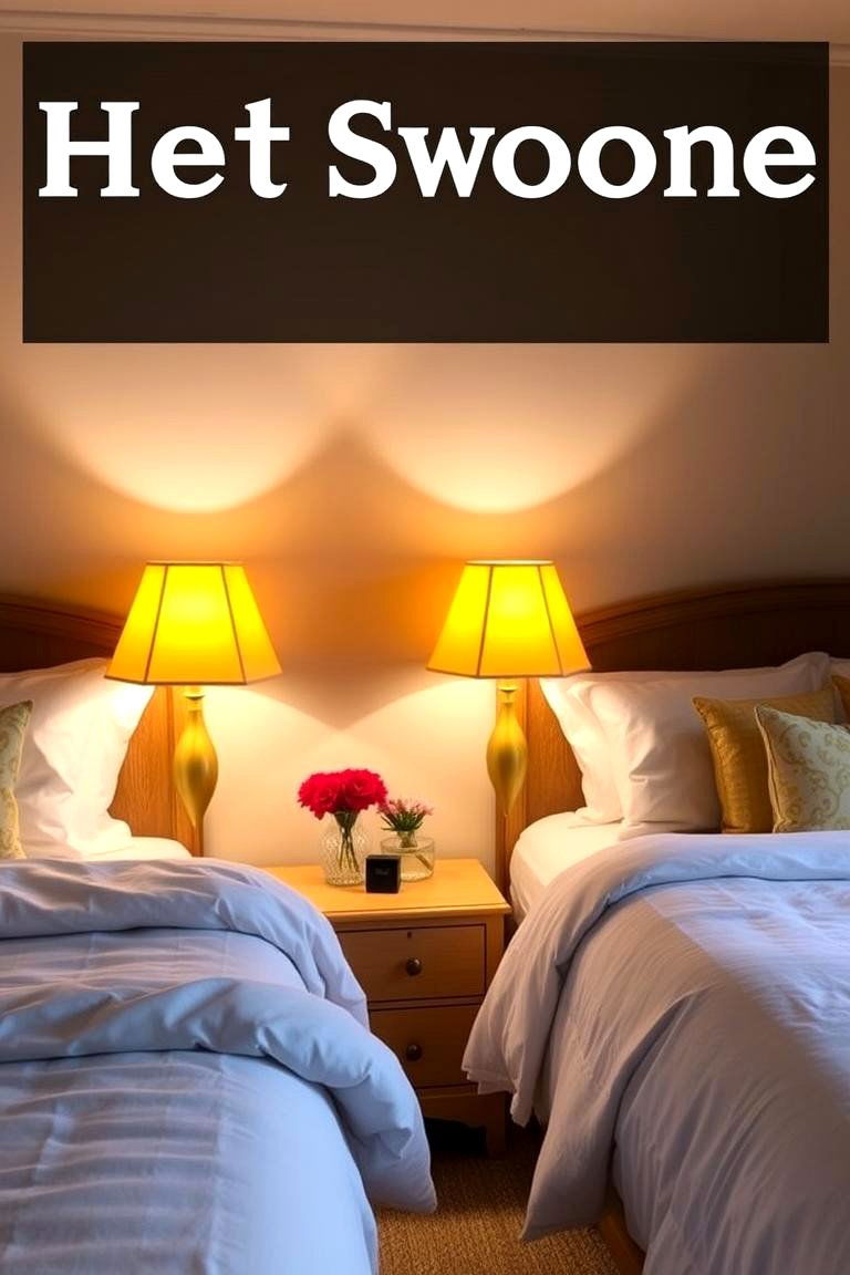 Illuminate with Stylish Yellow Lampshades - 24 Yellow Bedroom Ideas