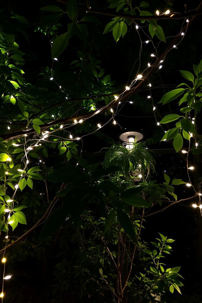 Illuminated Evening Garden - 24 Shady Garden Ideas