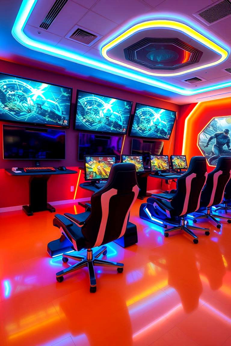 Immersive Gaming Zone - 24 Media Room Ideas