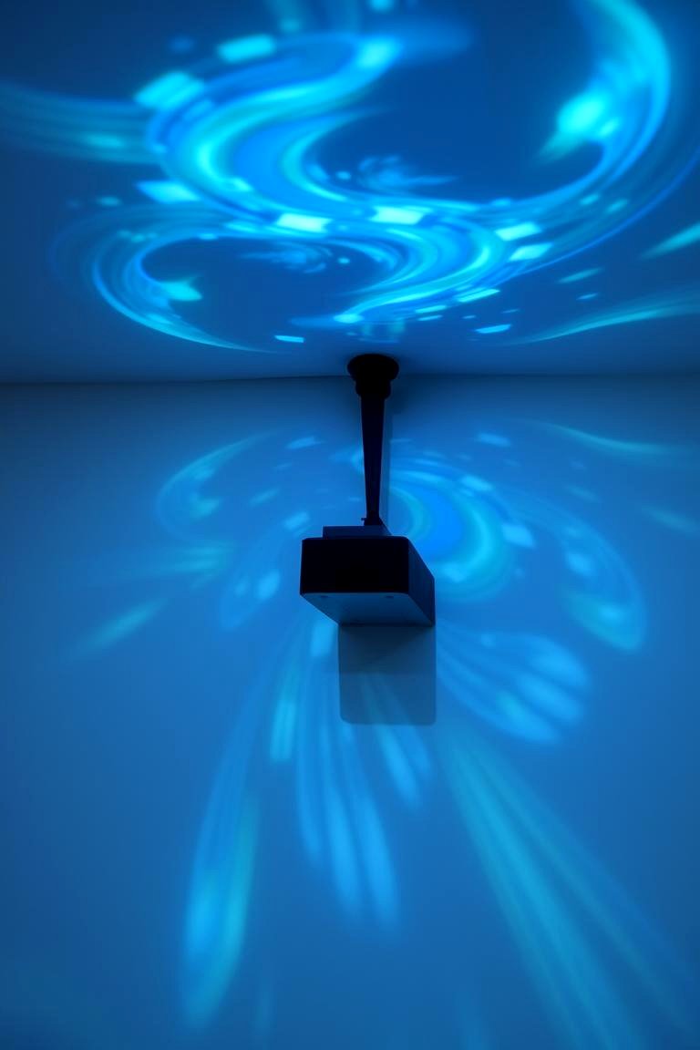 Immersive Projector with Themed Visuals - 24 Party Decoration Ideas