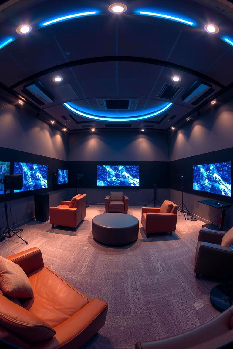 Immersive VR Zone - 24 Video Game Room Ideas