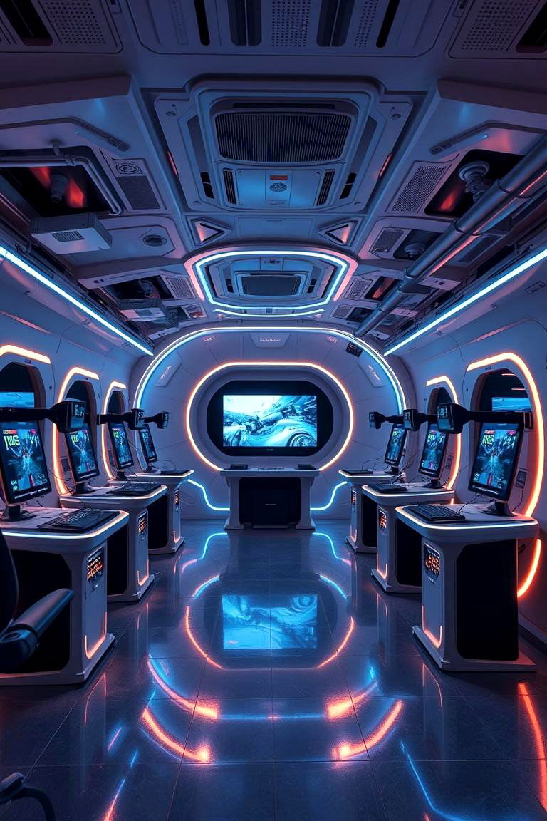 Immersive Virtual Reality Hub - 24 Luxury Game Room Ideas