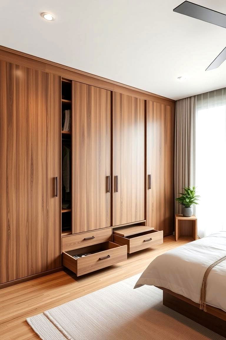 Implement Dedicated Storage Solutions - 24 Zen Bedroom Ideas