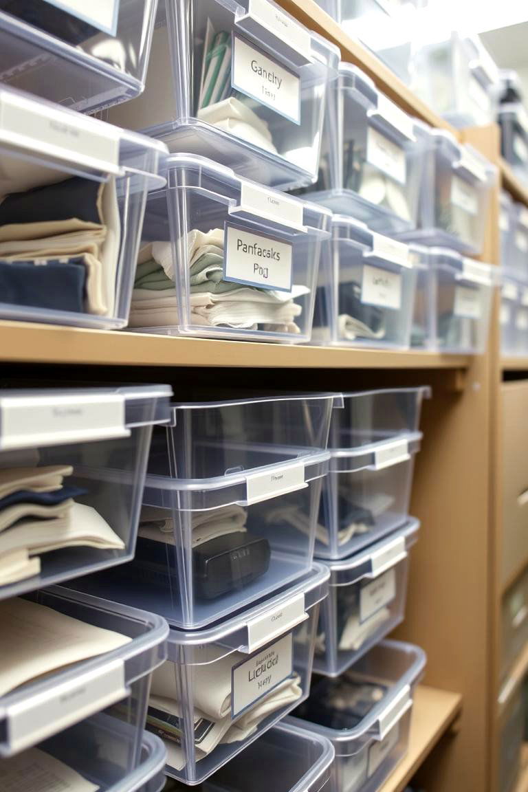 Implement a Labeling System - 24 Office Storage Ideas
