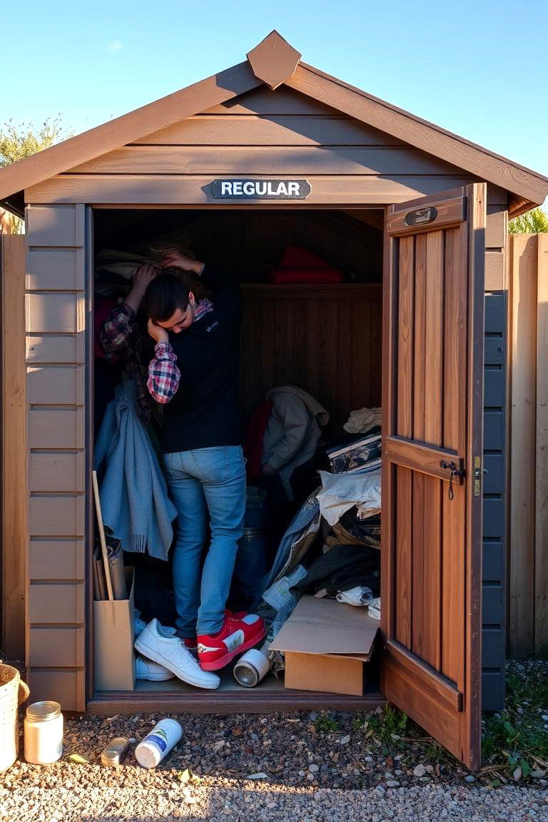 Implement a Regular Purge - 24 Shed Organization Ideas