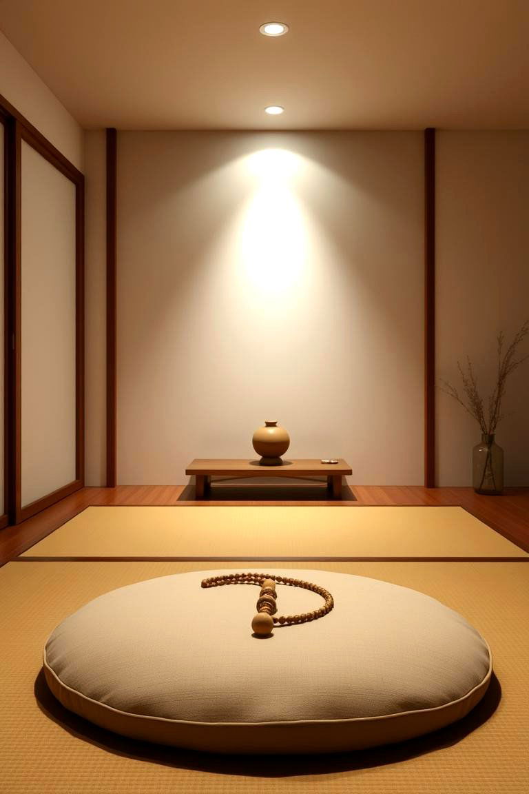 Include a Meditation Cushion - 24 Zen Room Ideas