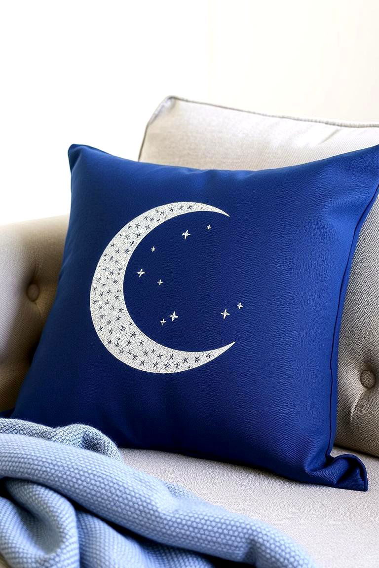 Incorporate Celestial Motifs - 24 Witchy Living Room Ideas