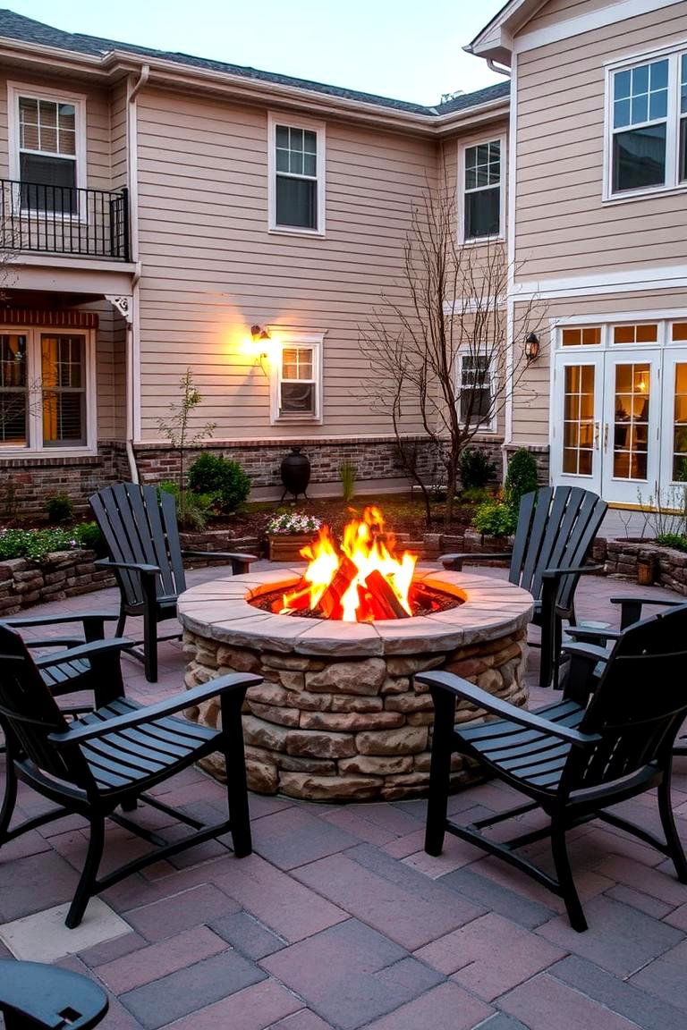 Incorporate Fire Elements - 24 Courtyard Ideas