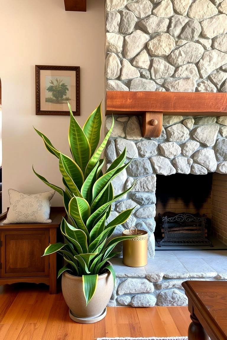 Incorporate Indoor Plants - 24 Western Living Room Ideas