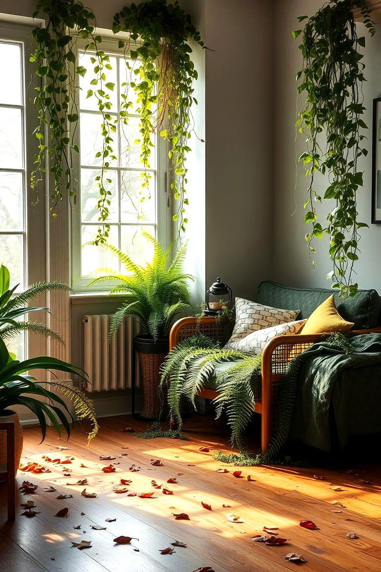 Incorporate Natural Elements - 24 Witchy Living Room Ideas