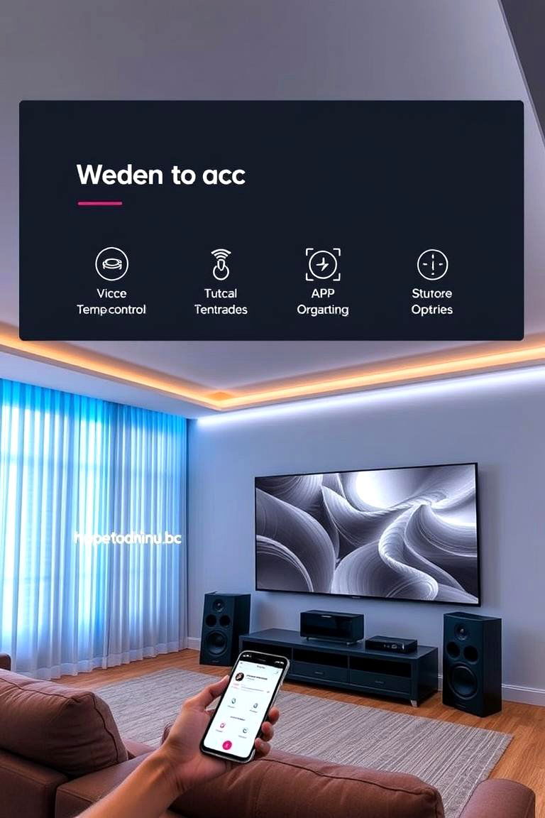 Incorporate Smart Home Features - 24 Basement Home Theater Ideas