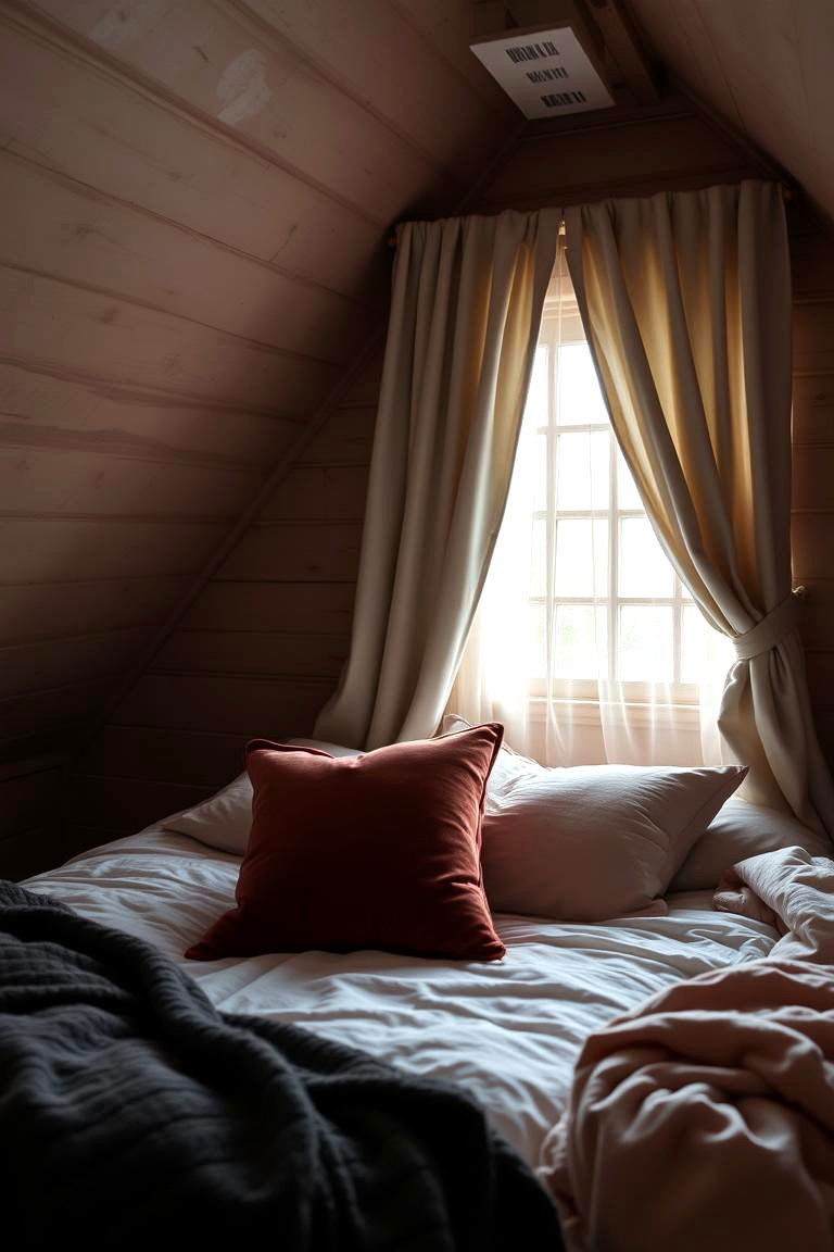 Incorporate Soft Fabrics for Comfort - 24 Attic Bedroom Ideas