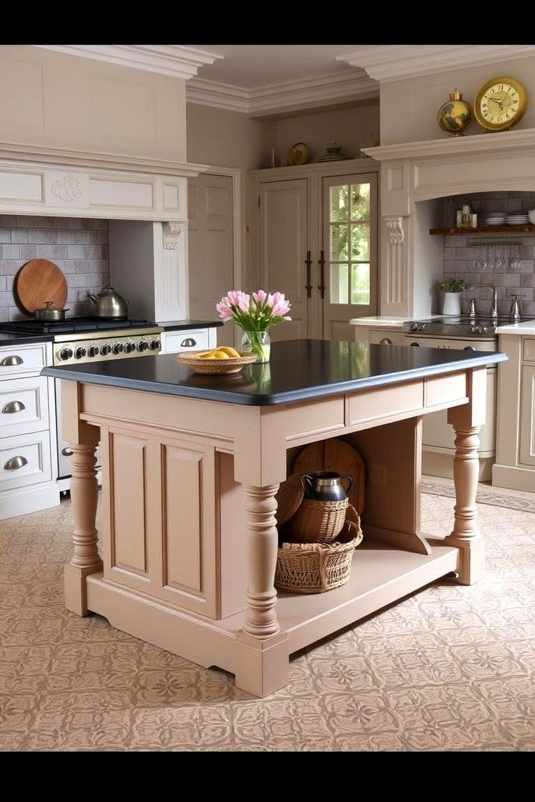 Incorporate Traditional Brass Hardware - 24 Victorian Kitchen Ideas
