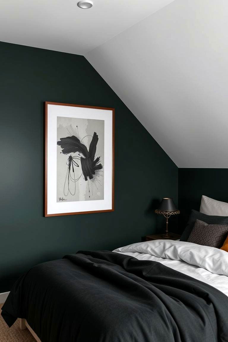 Incorporate Wall Mounted Lighting - 24 Low Sloped Ceiling Bedroom Ideas
